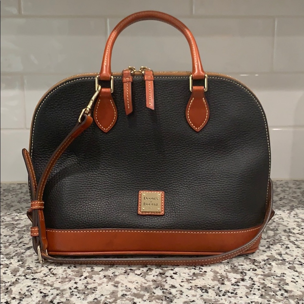 Dooney & Bourke Zip Zip Satchel Black